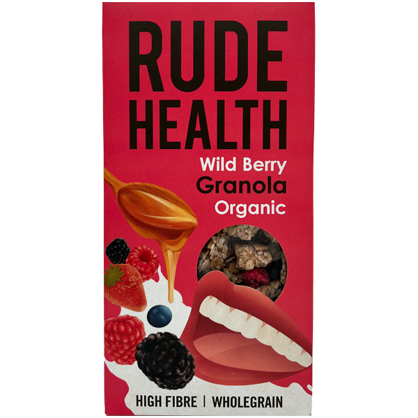 Rude Health Wild Berry Granola Organic 400g