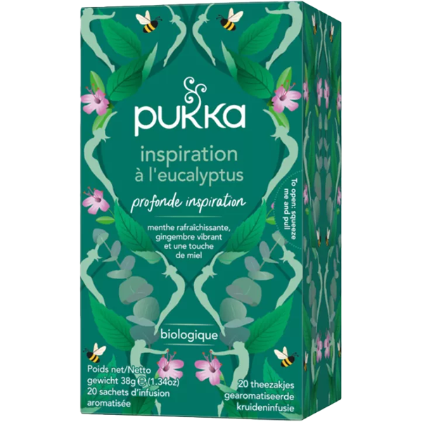 Pukka Eucalyptus Organic Herbal Caffeine-free Tea 20st