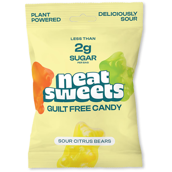 Neat Sweets Sour Citrus Bears 50g