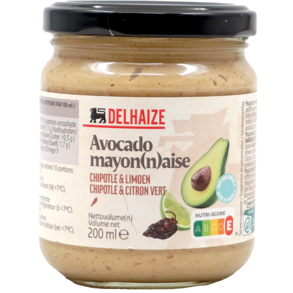 Delhaize Avocado Mayonnaise Chipotle & Limoen 200ml