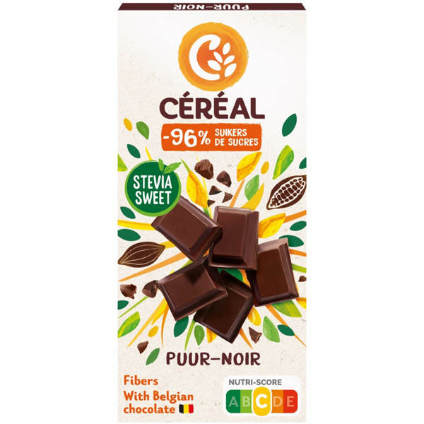 Céréal Chocoladetablet Puur 85g