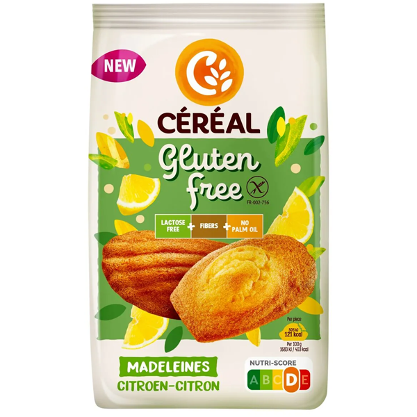 Céréal Madeleines Citroen 150g