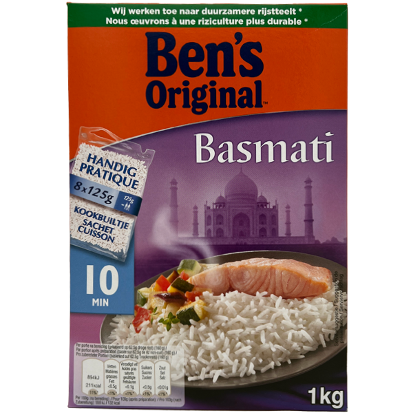Ben's Original Basmati Rijst 1kg