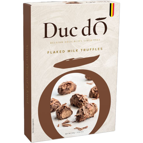 Duc d'O Schilfer Truffels Melk 100g