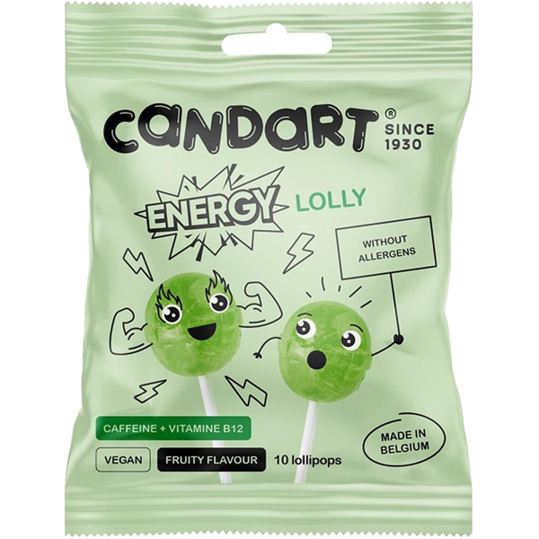 Candart Energy Lolly Fruity Flavour 120g