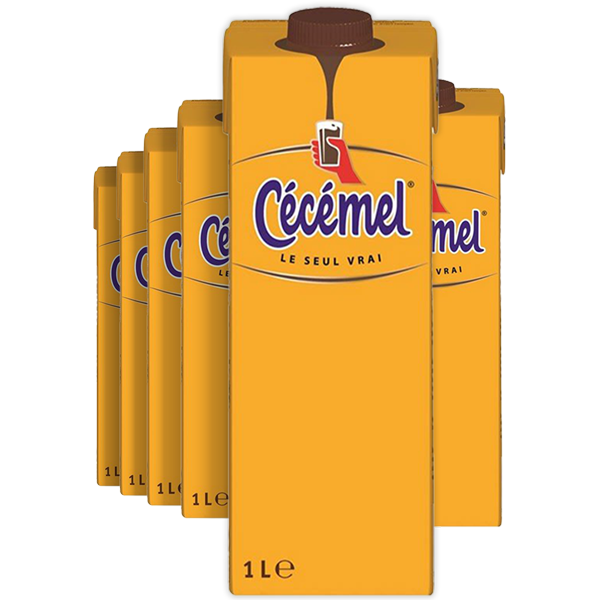 6st Cécémel chocolade melk 1l