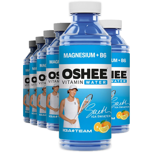 6st Oshee Vitamine Water Magnesium + B6 555ml