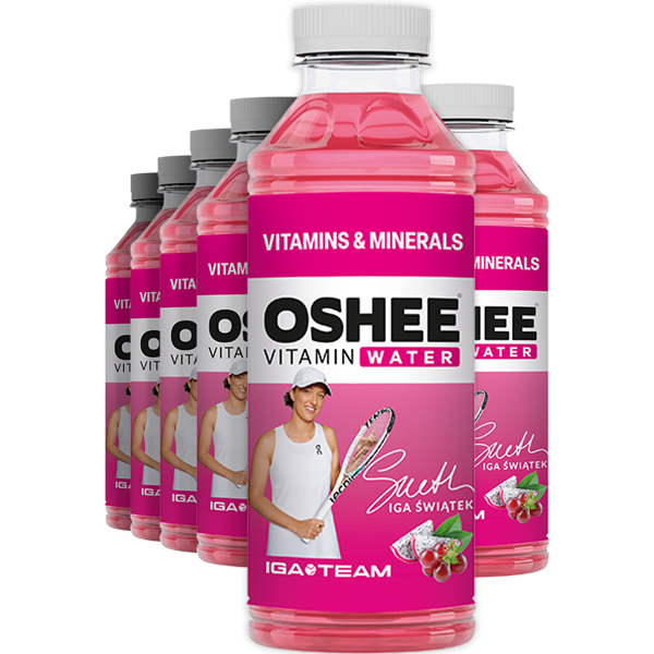6st Oshee Vitamin Water Vitamins + Minerals 555ml