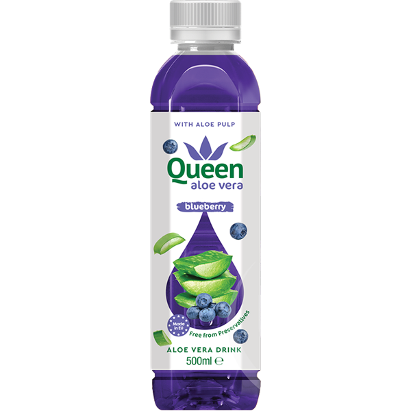 Queen Aloe Vera Blueberry 500ml