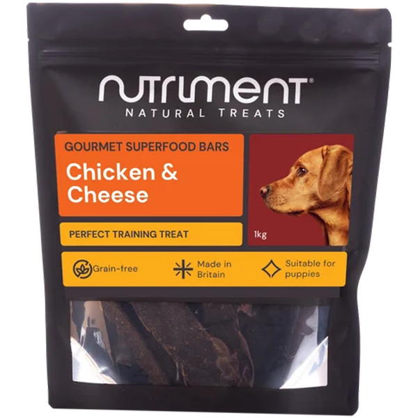 Nutriment Gourmet Superfood Bars Chicken & Cheese 1kg