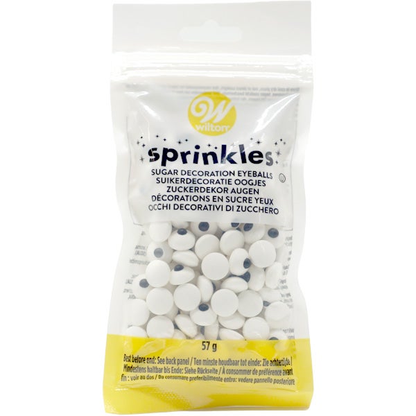 Wilton suikerdecoratie oogjes 57g