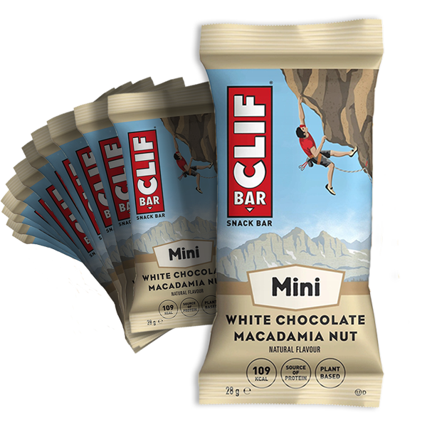 10st Clif Bar Minis Witte Chocolade Macadamianoot 28g