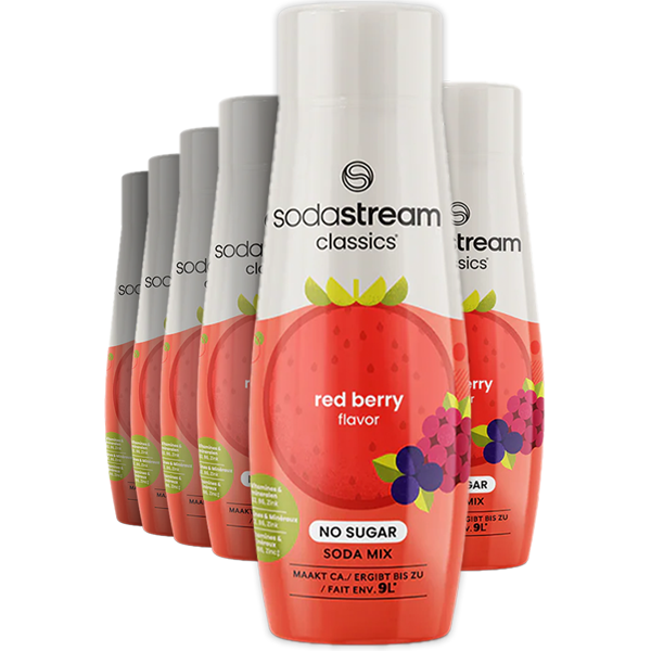 6st SodaStream Red Berries 440ml