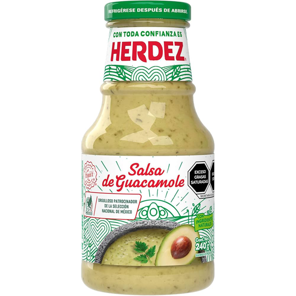 Herdez Salsa de Guacamole 240g