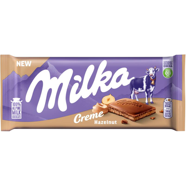 Milka Hazelnoot Crème 85g