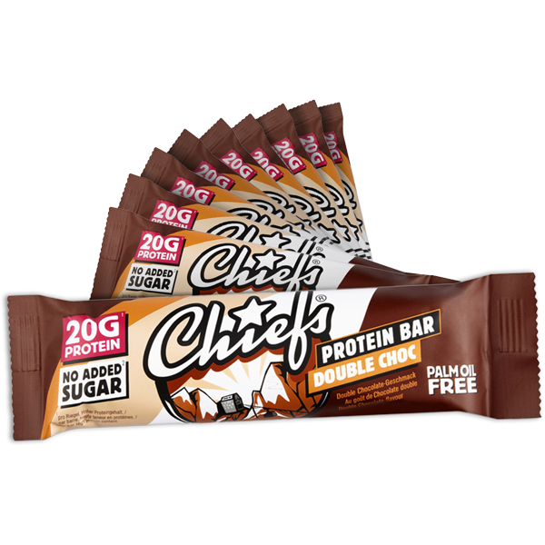 12st Chiefs Protein Bar Double Choc 55g