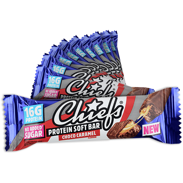 15st Chiefs Protein Bar Choco Caramel 55g