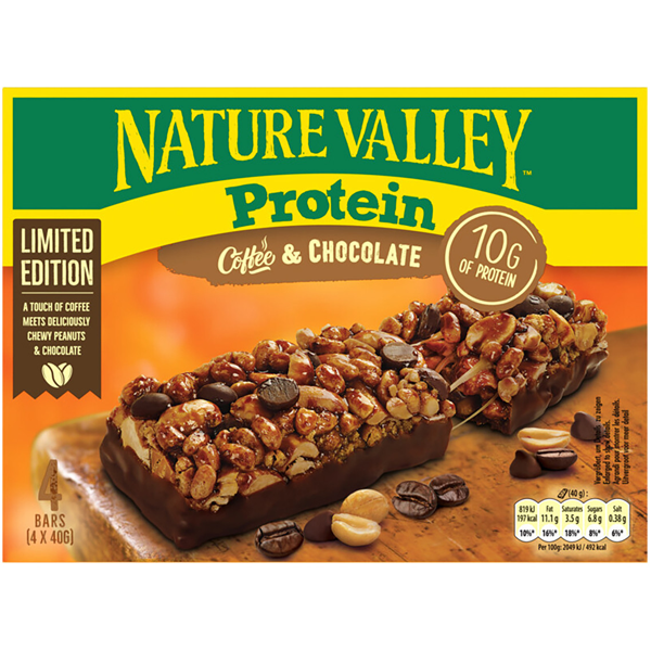 Nature Valley Protein Coffee & Chocolate Repen 4x40g