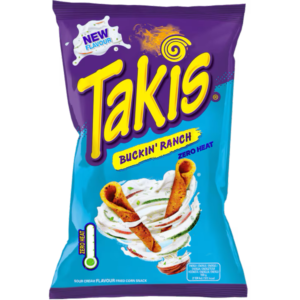 Takis Buckin' Ranch Tortilla Chips 100g