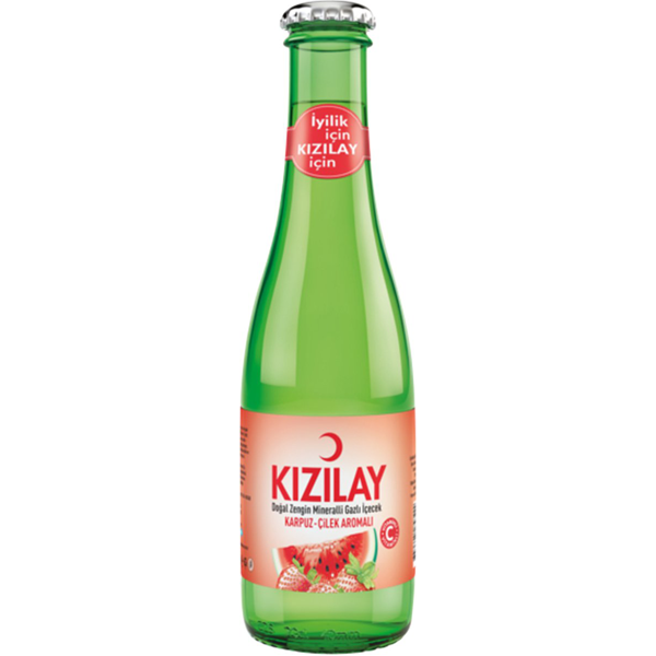 Kizilay Watermeloen en Aardbei Mineraalwater 200ml