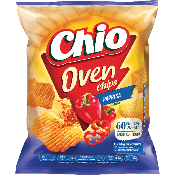 Chio Oven Chips Paprika 125g