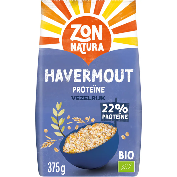 Zonnatura Havermout Proteïne 375g