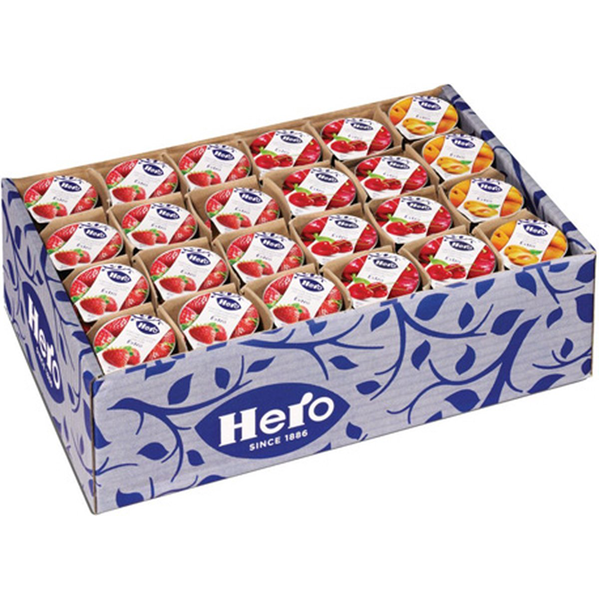 Hero Jam assorti minder zoet 120x20g