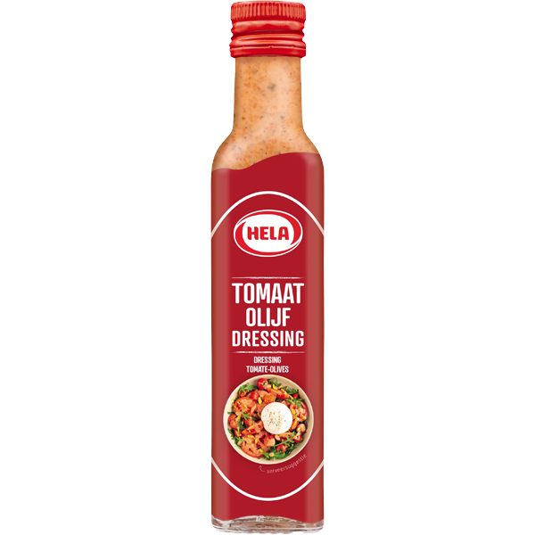 Hela Tomaat Olijf Dressing 250ml