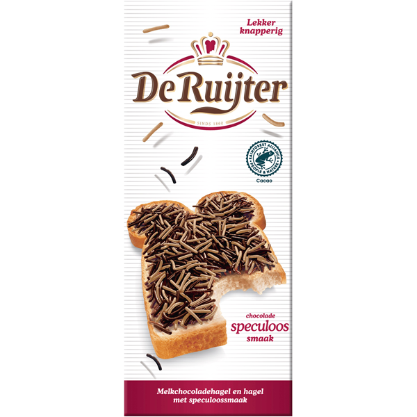 De Ruijter Hagelslag Chocolade Speculoos Smaak 200g