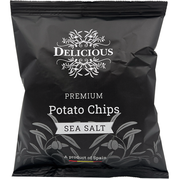 Delicious Premium Potato Chips Sea Salt 70g