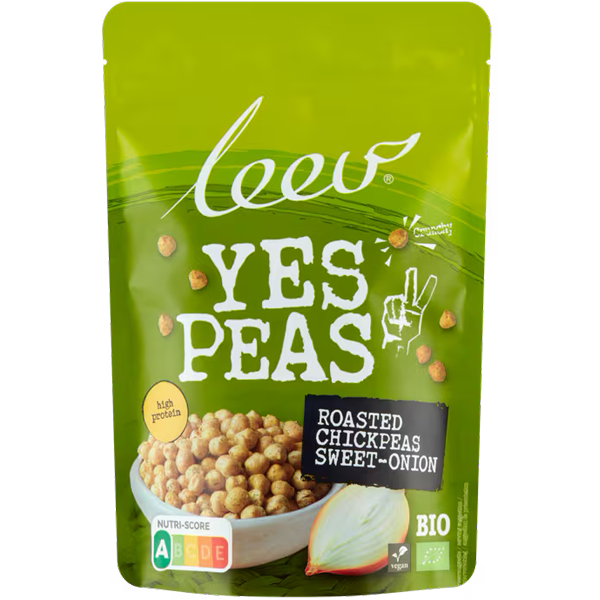 Leev Yes Peas Roasted Chickpeas Sweet Onion 90g