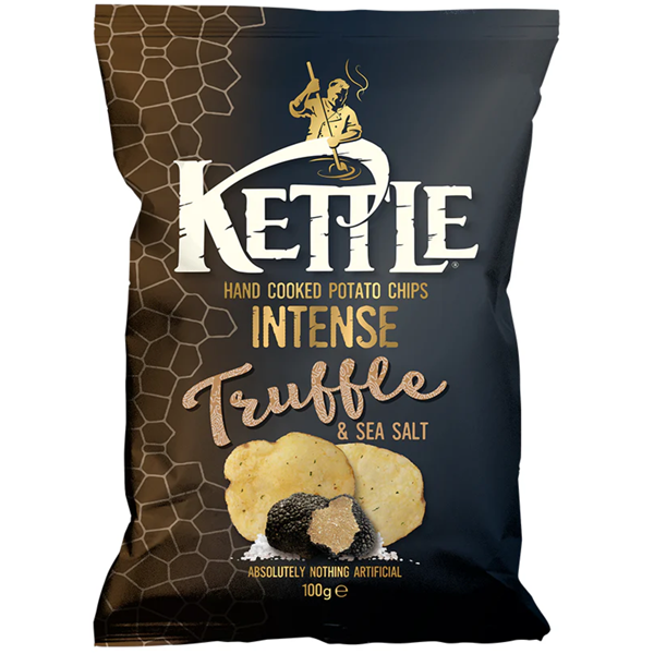 Kettle Intense Truffle & Sea Salt Chips 100g