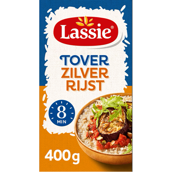 Lassie Tover Zilver Rijst 400g