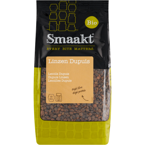 Smaakt Lentils Dupuis Bio 400g