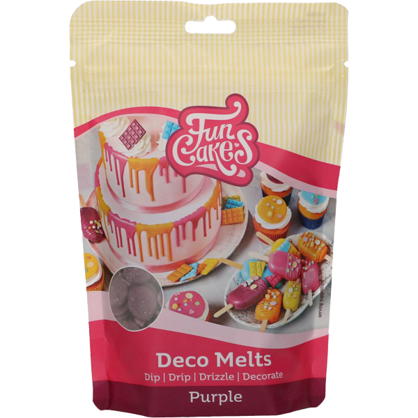 FunCakes Deco Melts Purple 250g