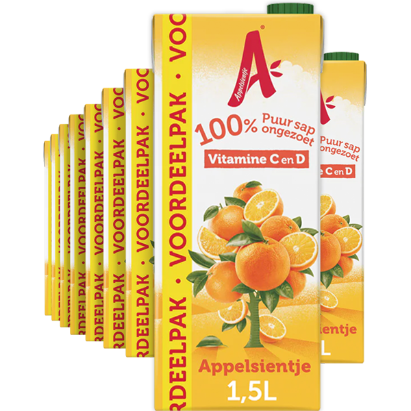 8st Appelsientje Sinaasappelsap Mild 1.5l