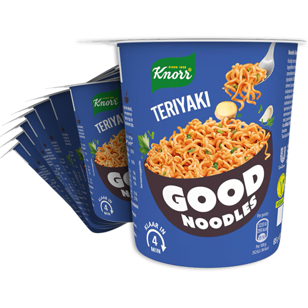 8st Unox Good Noodles Teriyaki 65g