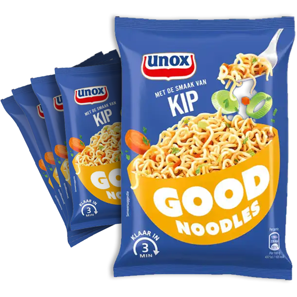 Unox Good Noodles Kip 5x70g