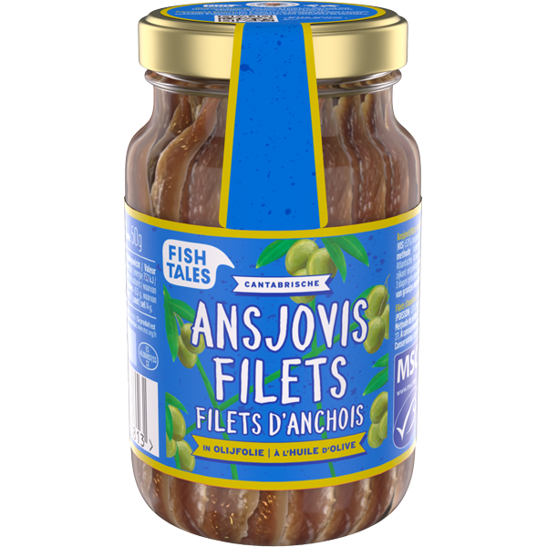 Fish Tales Ansjovisfilet in olijfolie 95g