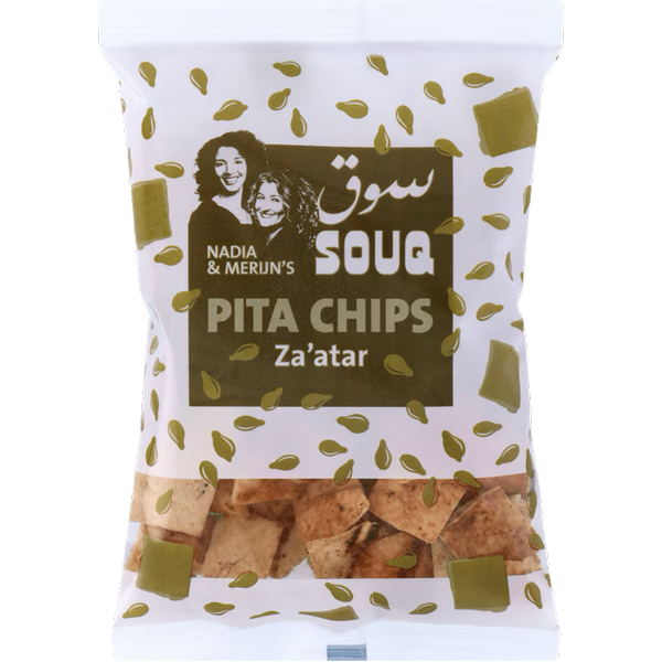 Nadia & Merijn Souq Pita Chips Za'atar 70g