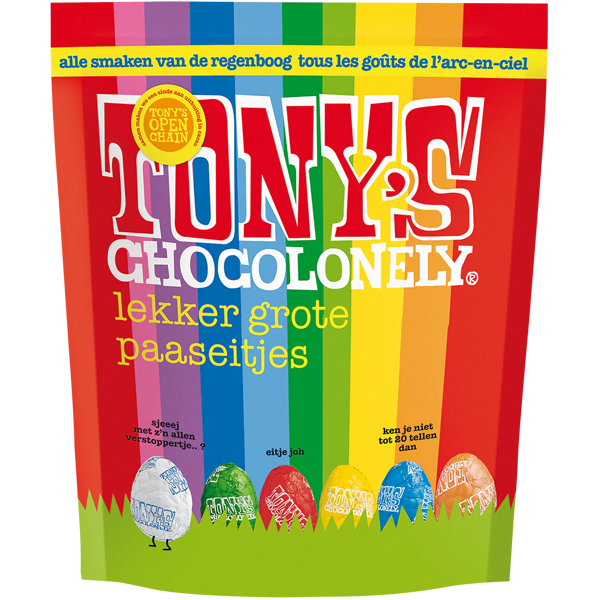 Tony's Chocolonely Paaseitjes Mix Zak 230g