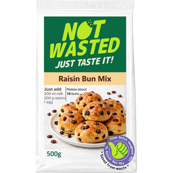 Not Wasted Krentenbollen mix 500g