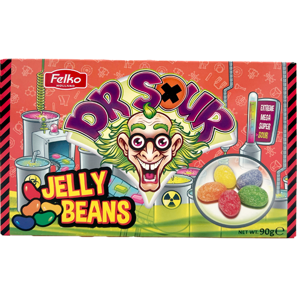 Felko Dr. Sour Jelly Beans 90g