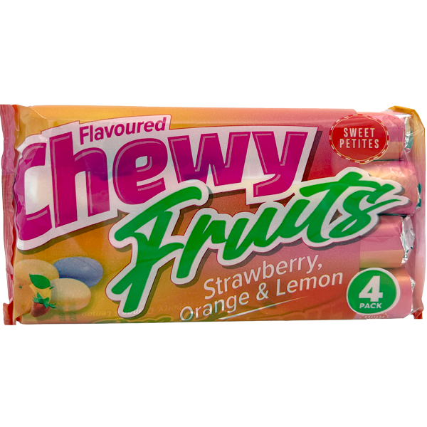 Flavourd Chewy Fruit 4x38g