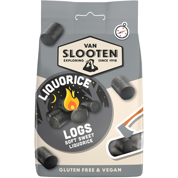Van Slooten Liquorice Logs 100g