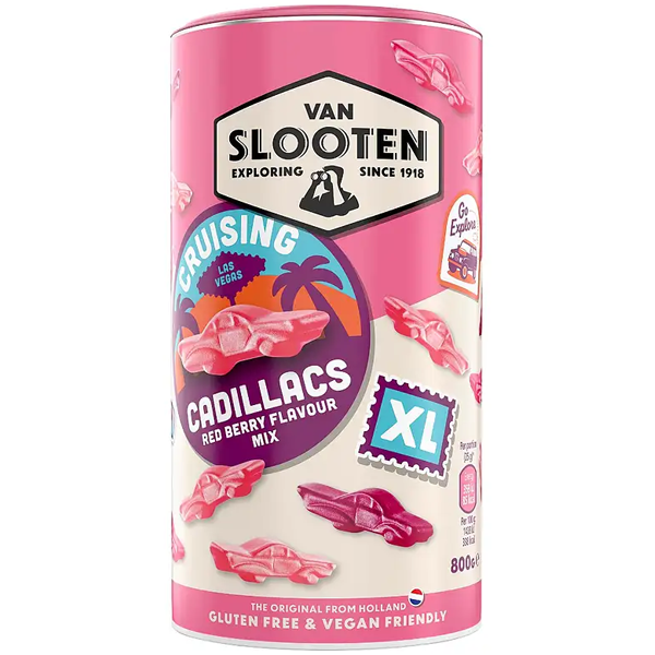 Van Slooten Rode Bes Cadillacs 800g