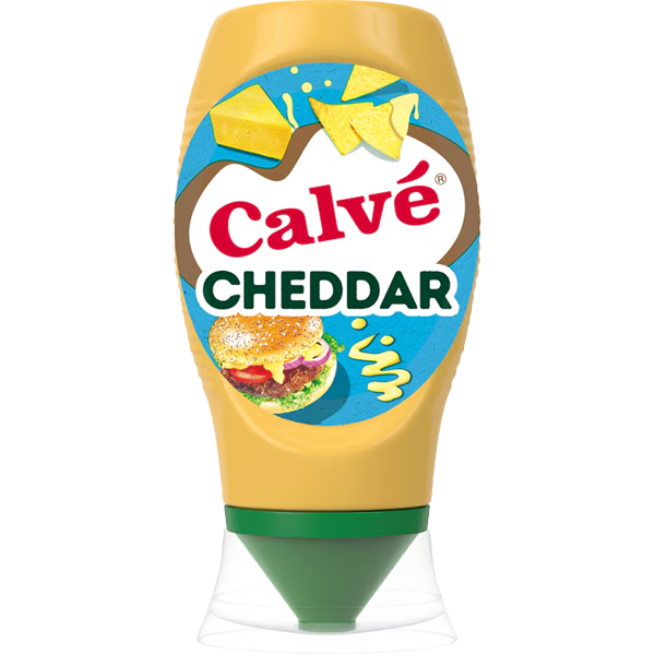 Calvé Cheddar saus 250g