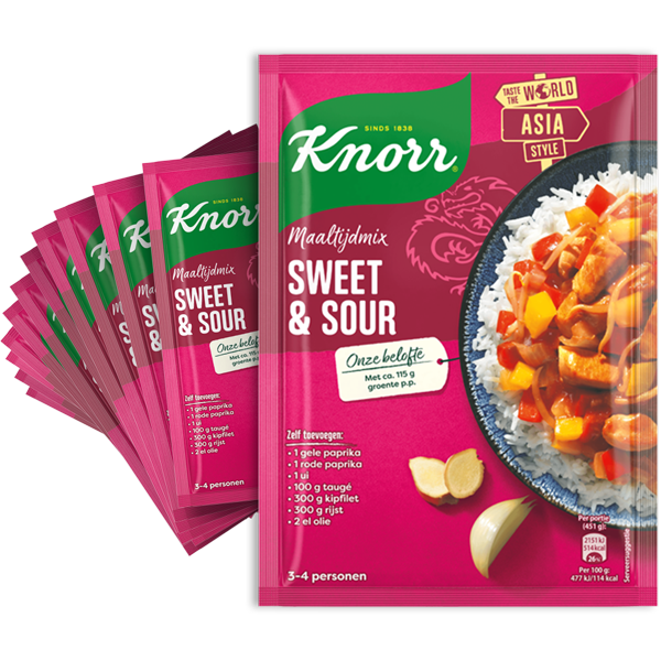 20st Knorr Sweet & Sour Maaltijdmix 61g
