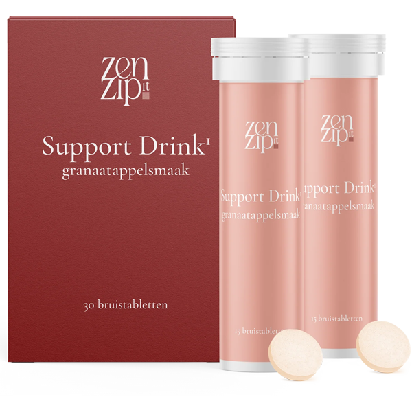 ZenZip-it Support Drink Granaatappelsmaak 30 Bruistabletten