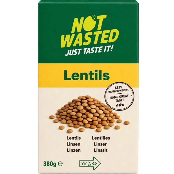 Not Wasted Linzen 380g
